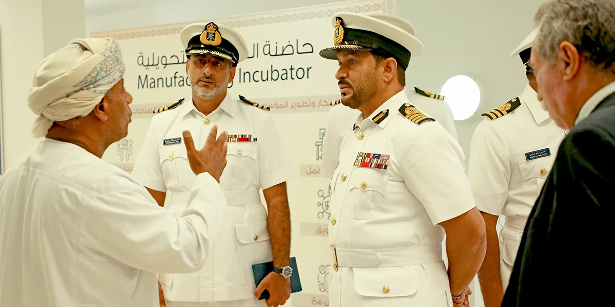 Royal Navy of Oman visit Sohar University