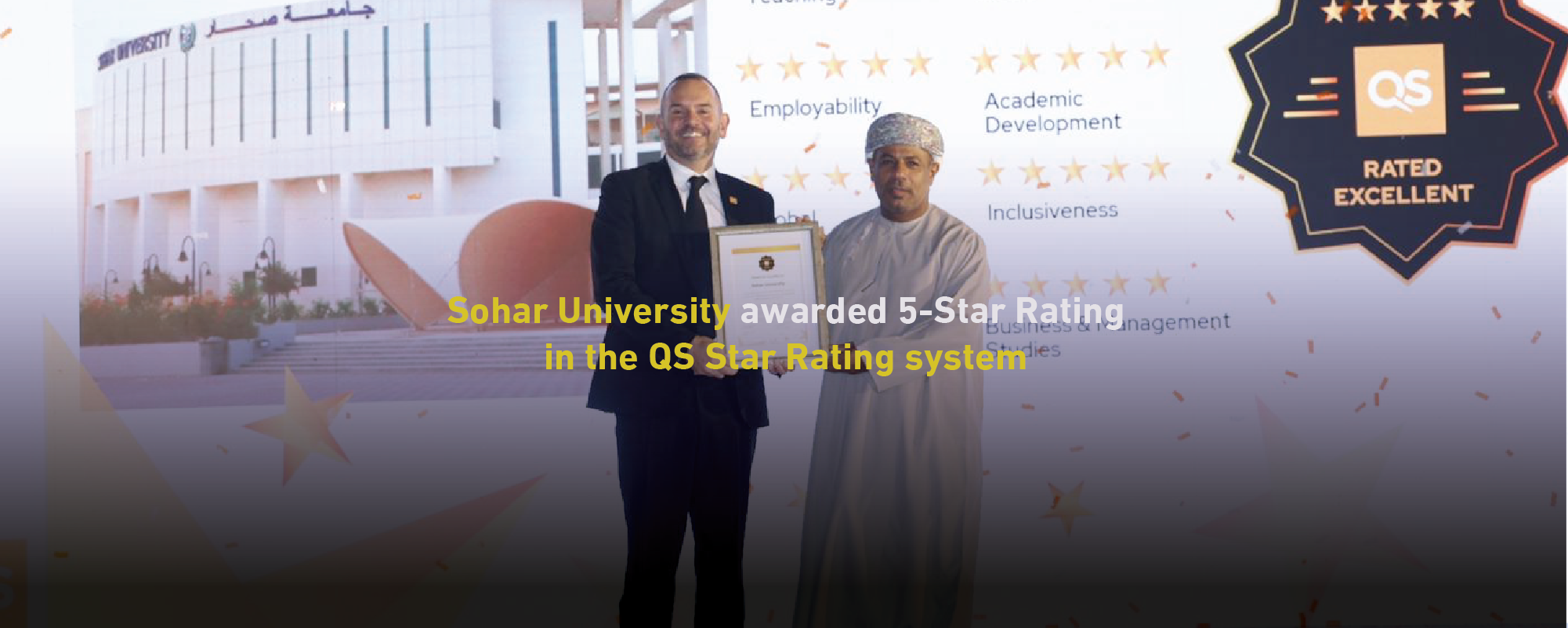 5 Star Rating in the QS Star Rating System